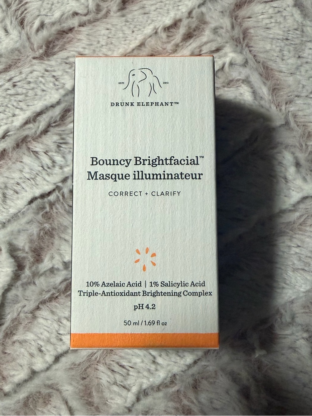 Drunk Elephant Bouncy Brightfacial Brightening Mask